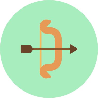 Tatar Yayı Düz Çember Simgesi