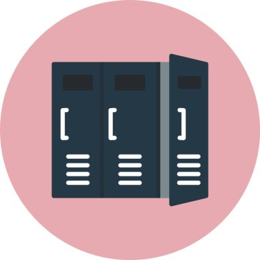 Dolap Düz Çember Simgesi