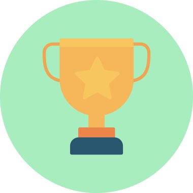 Trophy Düz Çember Simgesi