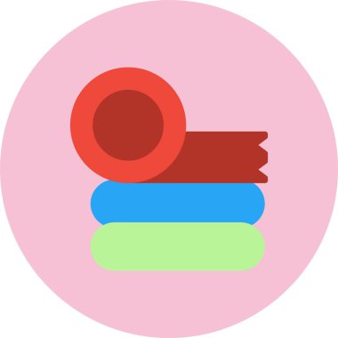 Kurdele Düz Çember Simgesi