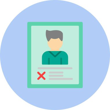 Çapraz Düz Çember Simgesi