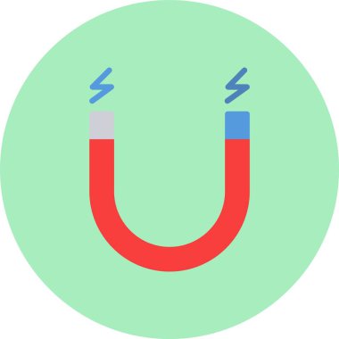 Mıknatıslı Düz Çember Simgesi