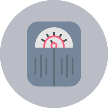 Gövde Ölçekli Düz Çember Simgesi