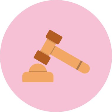 Çekiç Düz Çember Simgesi