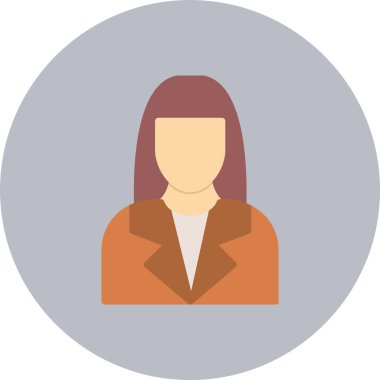 Kadın Düz Çember Simgesi