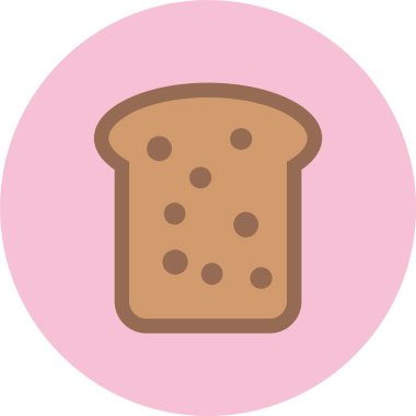 Ekmek Düz Çember Simgesi