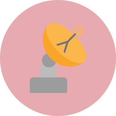 Anten Düz Çember Simgesi