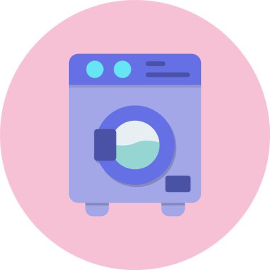 Çamaşır Düz Çember Simgesi