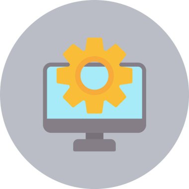 Düz daire simge ayarlama