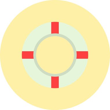 Güvenlik Düz Çember Simgesi