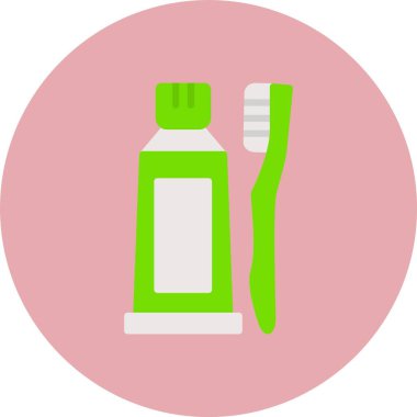 Diş fırçası Diş macunu Düz Çember Simgesi