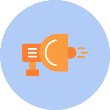 Spotlight Düz Çember Simgesi