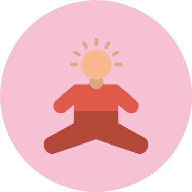 Yoga Düz Çember Simgesi