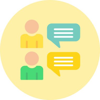 Görüş Düz Çember Simgesi