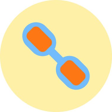 Zincirli Düz Çember Simgesi