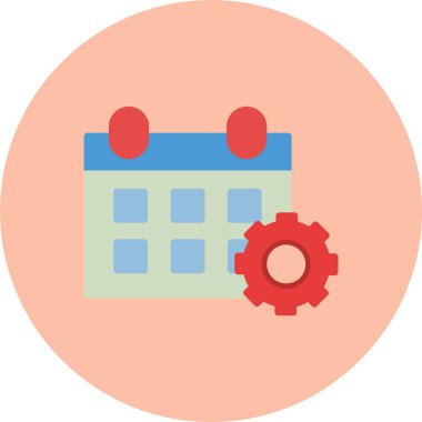 Olay Yönetimi Düz Çember Simgesi