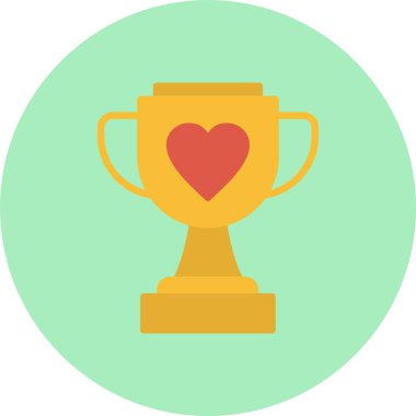 Trophy Düz Çember Simgesi