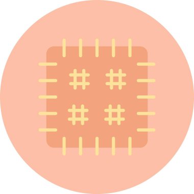 Yama Düz Çember Simgesi