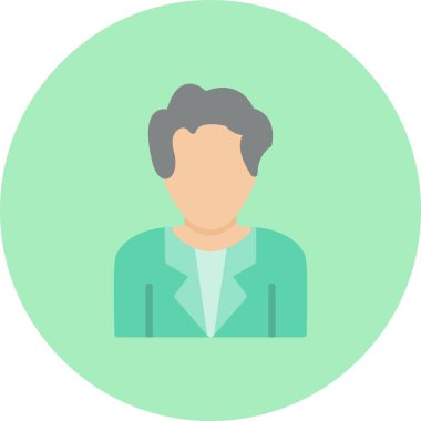 Kullanıcı Düz Çember Simgesi