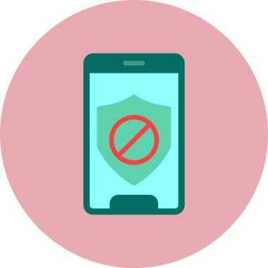 Erişim Reddedildi Düz Çember Simgesi