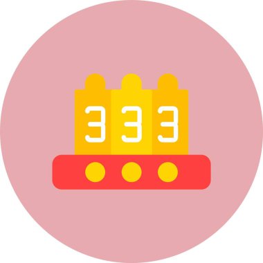 Nixie Düz Çember Simgesi