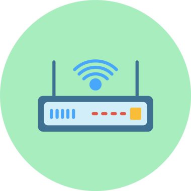 Yönlendirici Düz Çember Simgesi