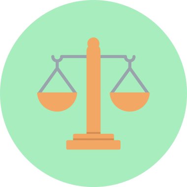 Düz Çember Simgesi Dengesi