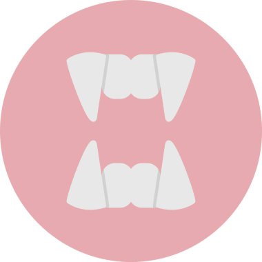 Vampir Düz Çember Simgesi