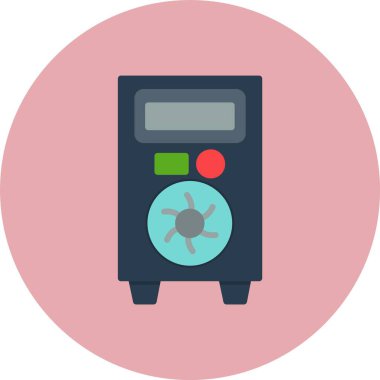 Pc Kulesi Düz Çember Simgesi