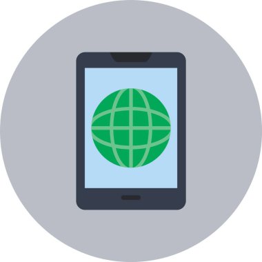 Dünya Düz Çember Simgesi