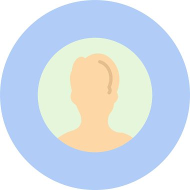 Kullanıcı Düz Çember Simgesi