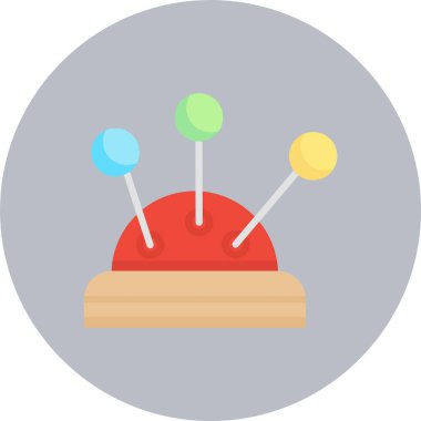 İğnelik Düz Çember Simgesi