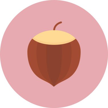 Hazelnu Düz Çember Simgesi