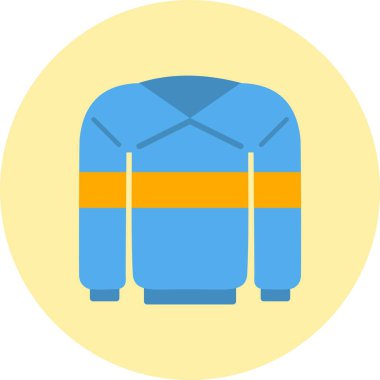 Süveter Düz Çember Simgesi