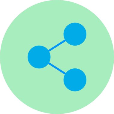 Düz Çember Simgesini Paylaş