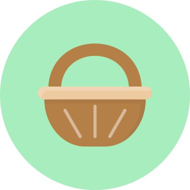 Yemek Sepeti Düz Çember Simgesi