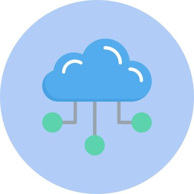 Bulut Düz Çember Simgesi Hesaplanıyor