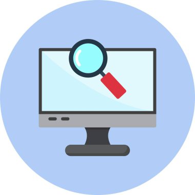 Arama daire daire simgesi