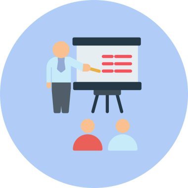 Sınıf Düz Çember Simgesi