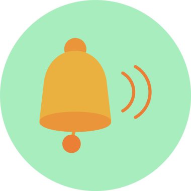 Çan Düz Çember Simgesi