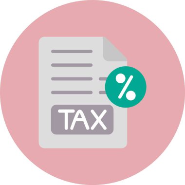 Taksi Düz Çember Simgesi