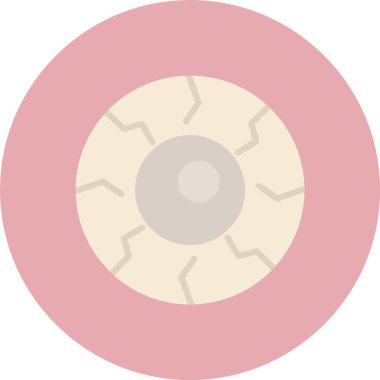 Göz düz daire simgesini