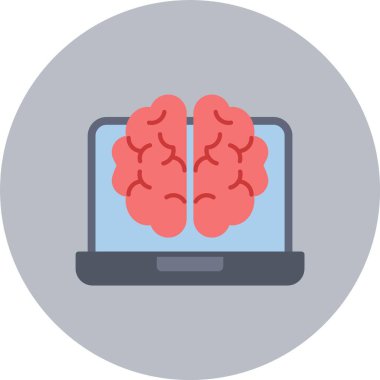 Beyin Düz Çemberi Simgesi