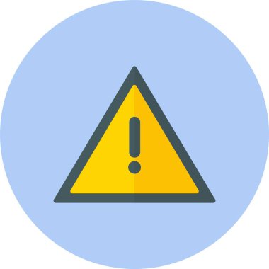 Tehlike Düz Çember Simgesi