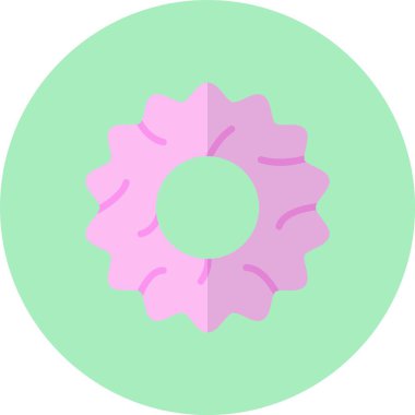 Scrunchie Düz Çember Simgesi