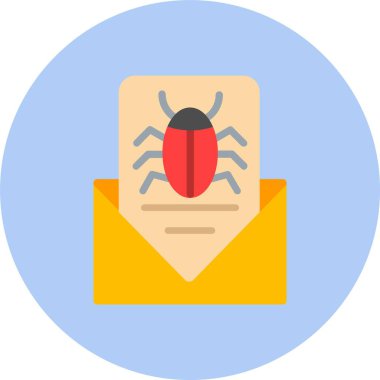 Çöp Posta Düz Çemberi Simgesi