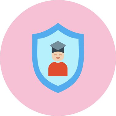 Savunma Düz Çemberi Simgesi