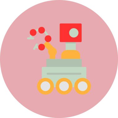 Oda Gezgini Düz Çember Simgesi