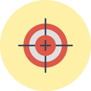 Düz Çember Simgesini Nişan Al