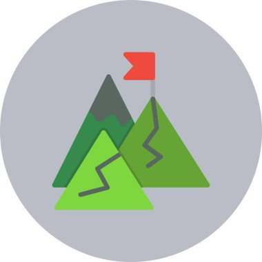 Hedef Düz Çember Simgesi